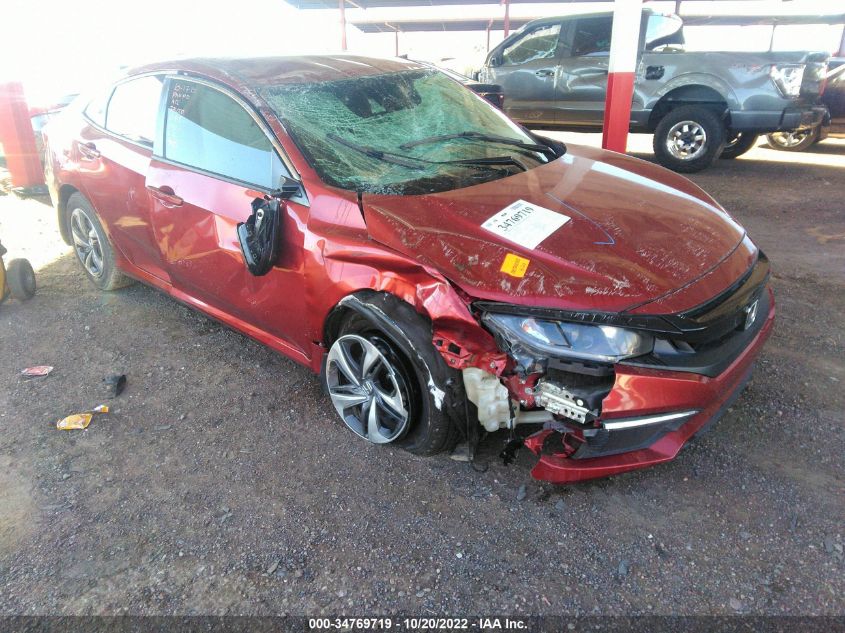 2021 HONDA CIVIC SEDAN LX VIN: 2HGFC2F69MH514151