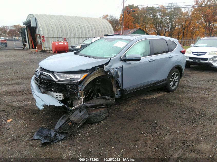 2022 HONDA CR-V HYBRID EX VIN: 5J6RT6H57NL005696