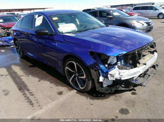 2021 HONDA ACCORD SEDAN SPORT SE VIN: 1HGCV1F45MA112261