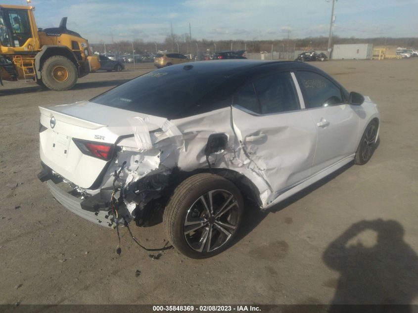 2022 NISSAN SENTRA SR VIN: 3N1AB8DV4NY278466