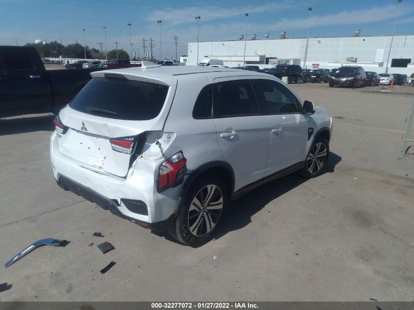 2021 MITSUBISHI OUTLANDER SPORT ES/LE/BE/S VIN: JA4APUAU2MU004651