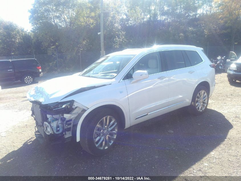 2021 CADILLAC XT6 PREMIUM LUXURY VIN: 1GYKPDRS2MZ230103