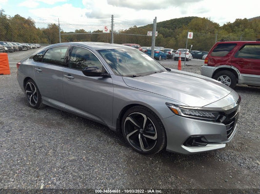 2022 HONDA ACCORD SEDAN SPORT VIN: 1HGCV2F39NA011352