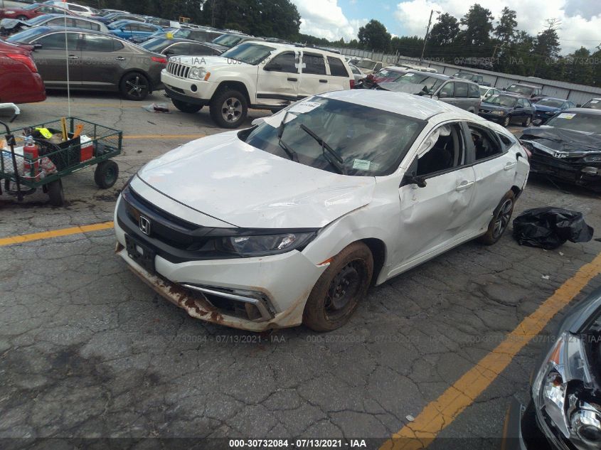 2021 HONDA CIVIC SEDAN LX VIN: 2HGFC2F60MH506567