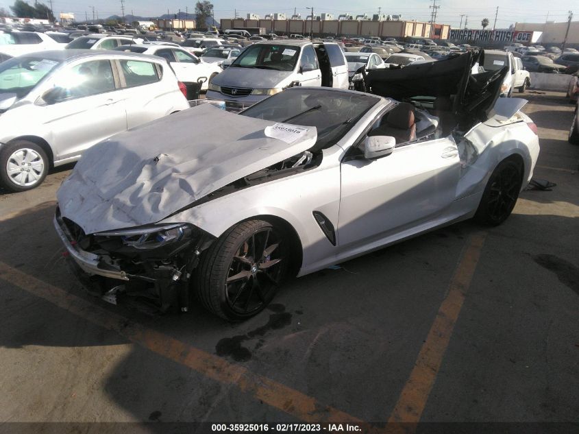 2022 BMW 8 SERIES 840I VIN: WBADZ2C0XNCH93389