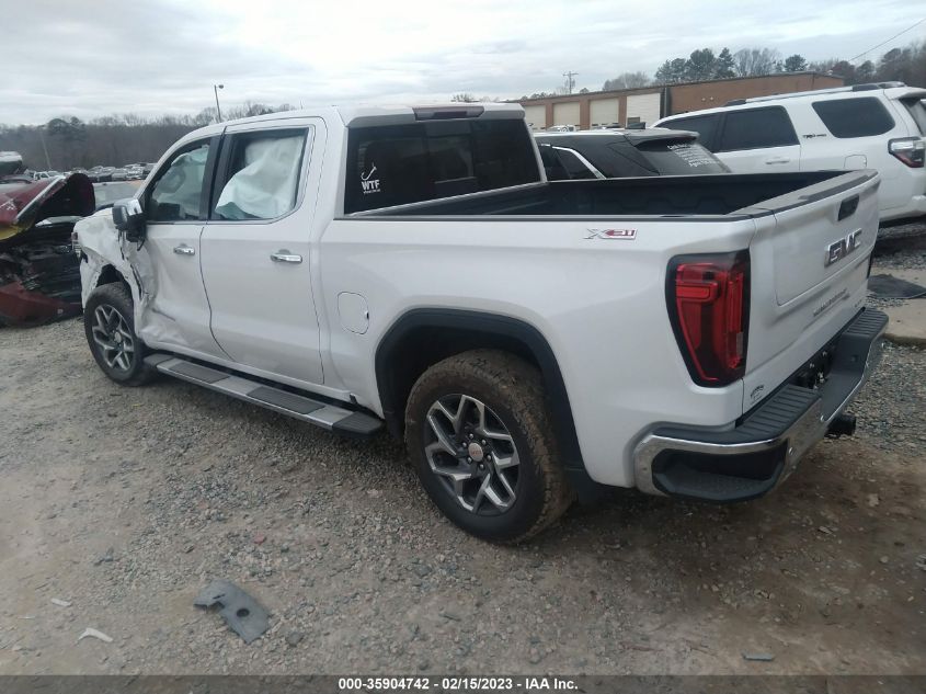 2022 GMC SIERRA 1500 SLT VIN: 3GTUUDET3NG645275