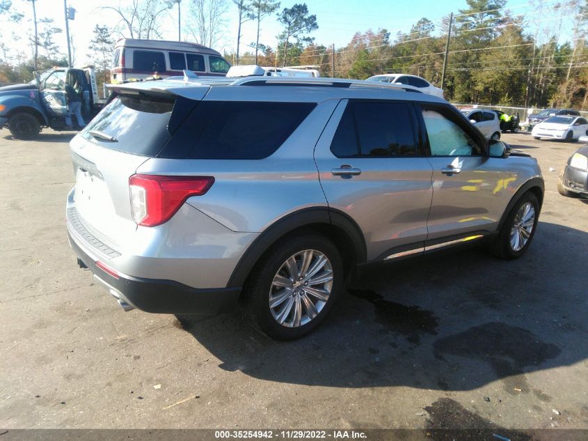 2020 FORD EXPLORER LIMITED VIN: 1FMSK7FH2LGB54077