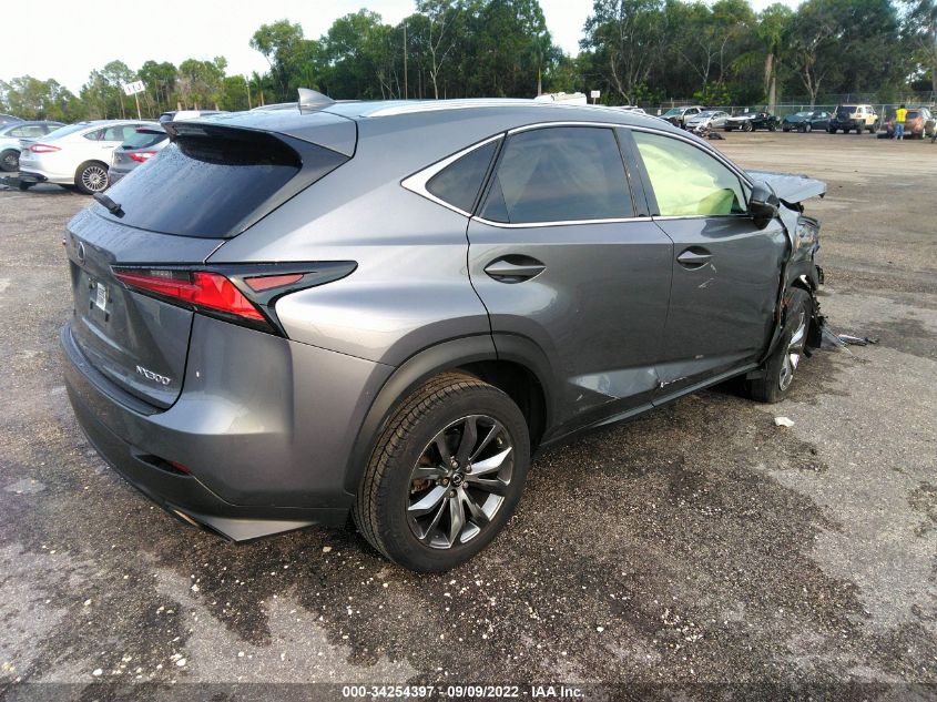 2021 LEXUS NX NX 300 F SPORT VIN: JTJSARBZ9M2181760
