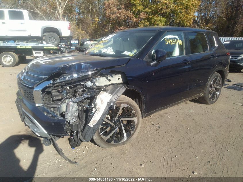 2022 MITSUBISHI OUTLANDER SE VIN: JA4J3UA85NZ008941