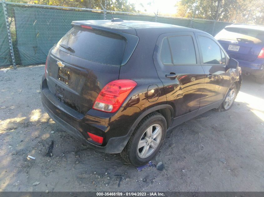 2021 CHEVROLET TRAX LS VIN: KL7CJKSB1MB314459