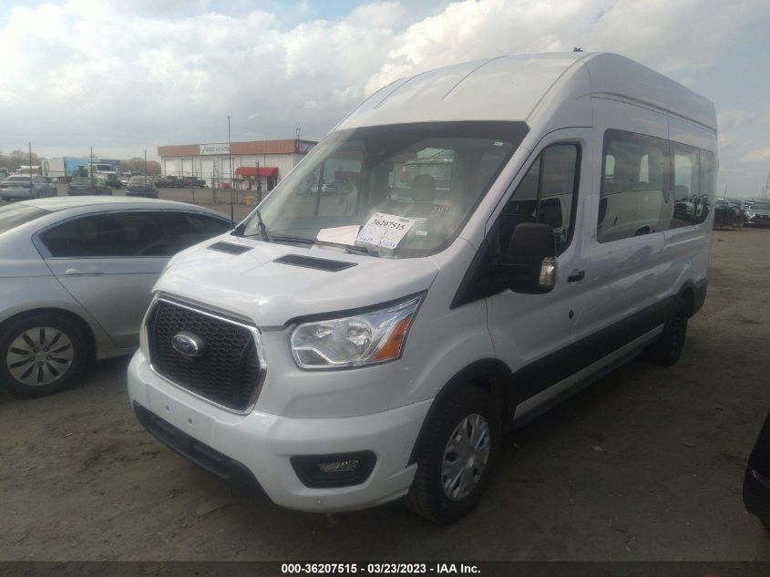 2022 FORD TRANSIT PASSENGER WAGON XL/XLT VIN: 1FBAX2X8XNKA29450