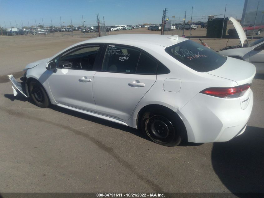 2021 TOYOTA COROLLA LE VIN: 5YFEPMAE3MP208033