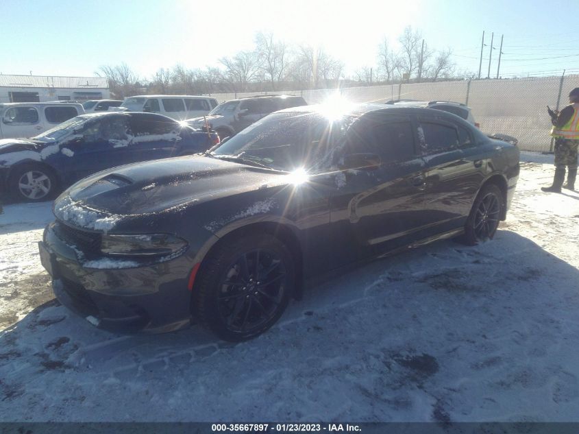2022 DODGE CHARGER GT VIN: 2C3CDXMG8NH167330