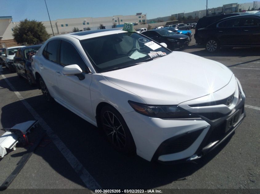 2022 TOYOTA CAMRY SE VIN: 4T1T11AK1NU010645
