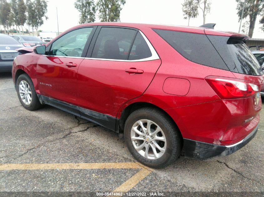 2021 CHEVROLET EQUINOX LT VIN: 2GNAXUEV0M6105055