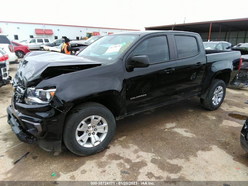 2021 CHEVROLET COLORADO 2WD LT VIN: 1GCGSCEN2M1226992