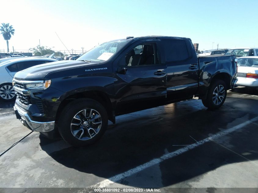 2022 CHEVROLET SILVERADO 1500 LT VIN: 1GCPACEK3NZ530893