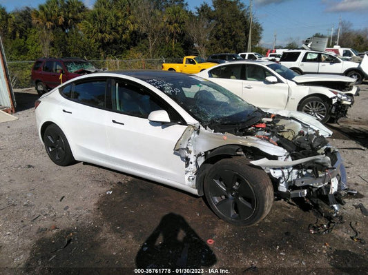 2022 TESLA MODEL 3 LONG RANGE VIN: 5YJ3E1EB9NF106034