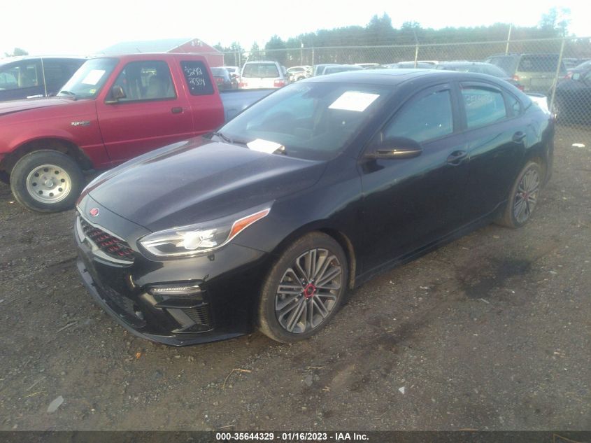 2021 KIA FORTE GT VIN: 3KPF44ACXME316341