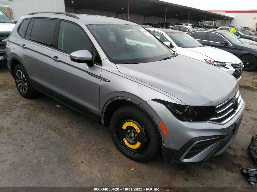 2022 VOLKSWAGEN TIGUAN S VIN: 3VV1B7AX9NM029408