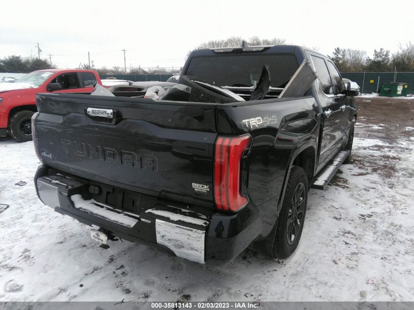 2022 TOYOTA TUNDRA 4WD 1794 EDITION HYBRID VIN: 5TFMC5DB7NX007401