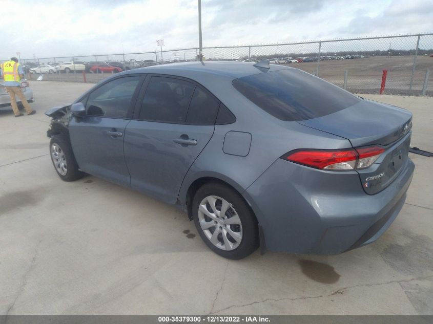 2022 TOYOTA COROLLA LE VIN: 5YFEPMAE4NP363269