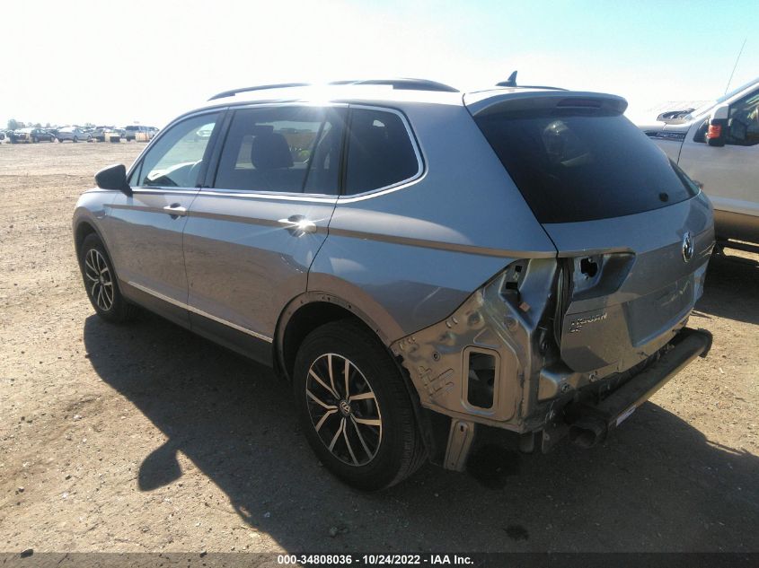 2021 VOLKSWAGEN TIGUAN SE/SE R-LINE BLACK/SEL VIN: 3VV3B7AX1MM087214