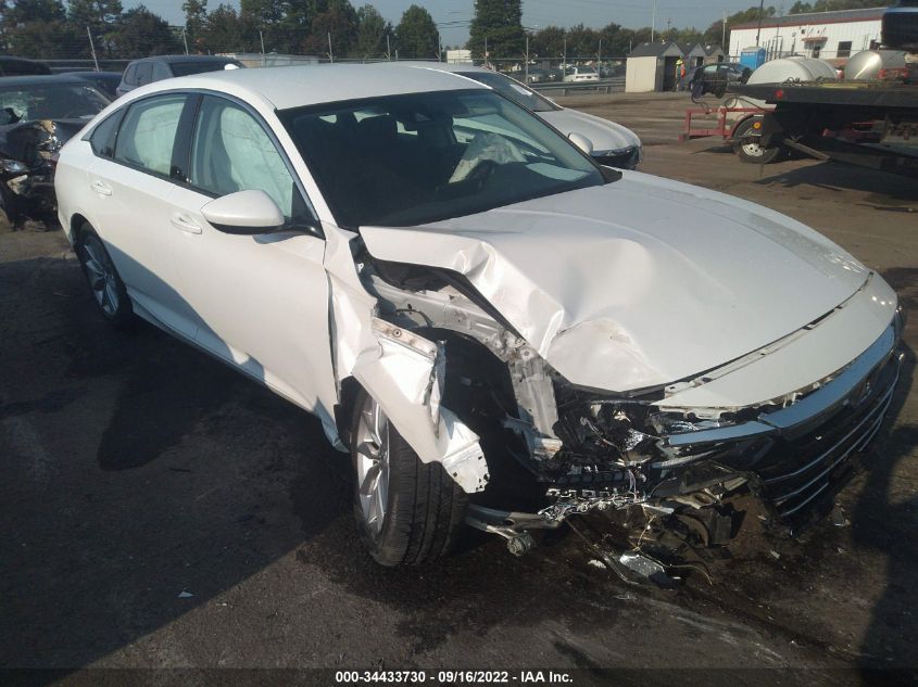 2021 HONDA ACCORD SEDAN LX VIN: 1HGCV1F10MA069728