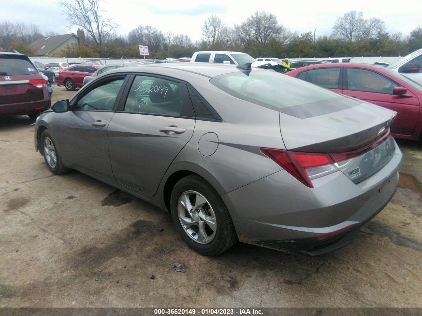 2021 HYUNDAI ELANTRA SE VIN: KMHLL4AGXMU154409