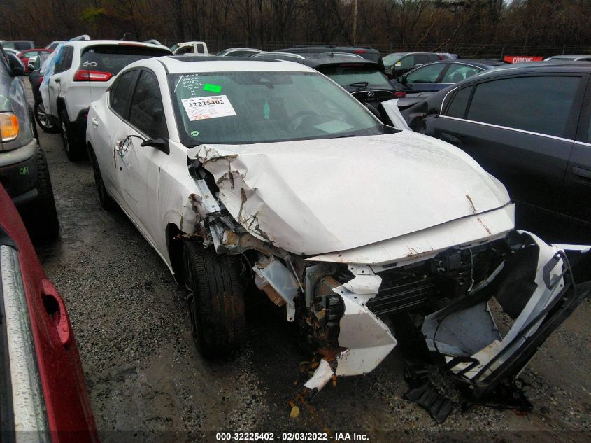 2021 NISSAN SENTRA SR VIN: 3N1AB8DV0MY319173
