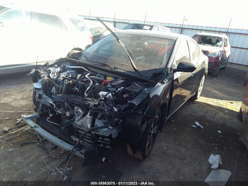 2022 NISSAN SENTRA SV VIN: 3N1AB8CV0NY295847