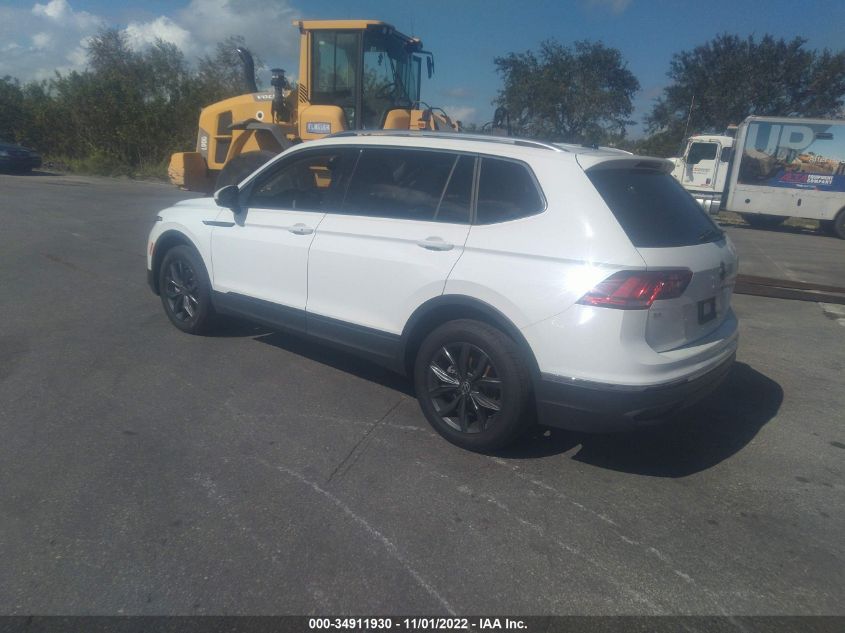 2022 VOLKSWAGEN TIGUAN SE VIN: 3VV3B7AX6NM122976
