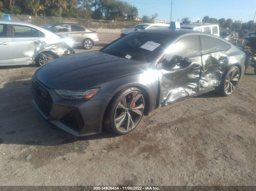 2021 AUDI RS 7 VIN: WUAPCBF2XMN900040