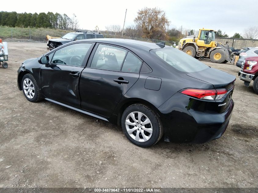 2021 TOYOTA COROLLA LE VIN: 5YFEPMAE1MP187862