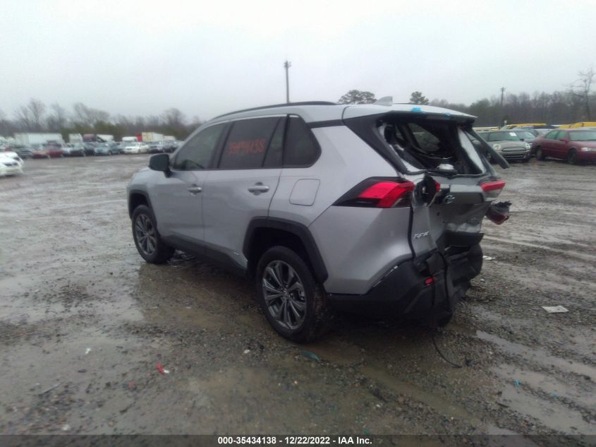 2022 TOYOTA RAV4 HYBRID XLE PREMIUM VIN: 4T3B6RFV4NU085409