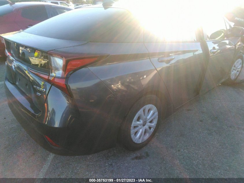 2021 TOYOTA PRIUS L VIN: JTDKAMFU4M3131704