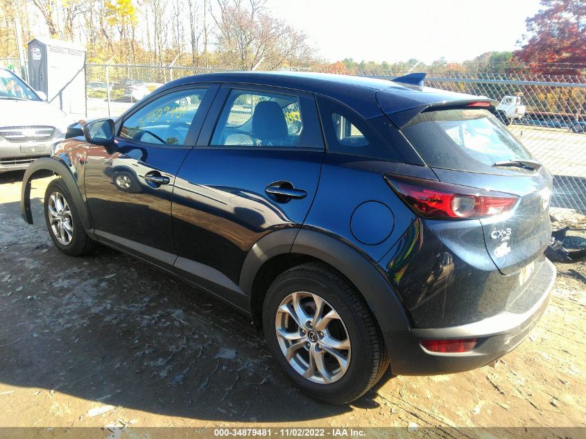 2021 MAZDA CX-3 SPORT VIN: JM1DKFB7XM1504595