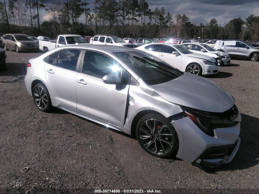 2022 TOYOTA COROLLA SE/SE NIGHTSHADE/APEX SE VIN: 5YFS4MCE5NP105562