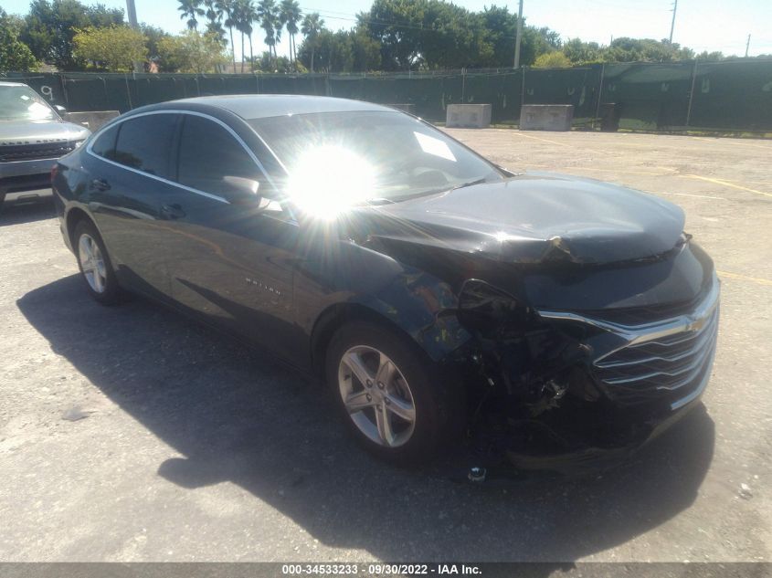 2021 CHEVROLET MALIBU LS VIN: 1G1ZB5ST6MF029990