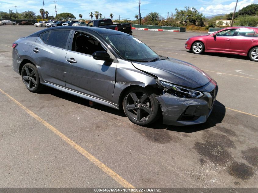 2022 NISSAN SENTRA SR VIN: 3N1AB8DV9NY204945