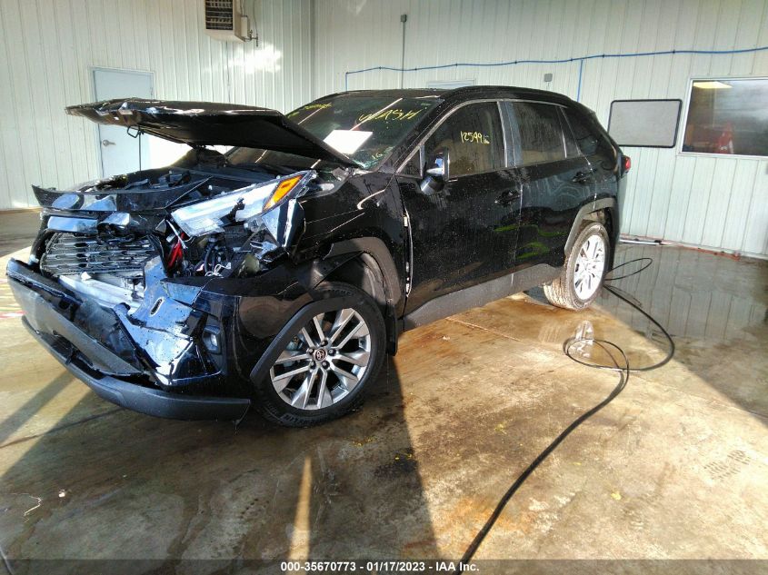 2022 TOYOTA RAV4 XLE PREMIUM VIN: 2T3A1RFV9NW291240