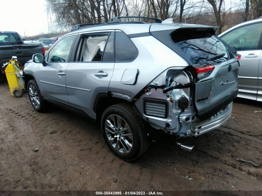 2022 TOYOTA RAV4 XLE PREMIUM VIN: 2T3A1RFV2NC319123