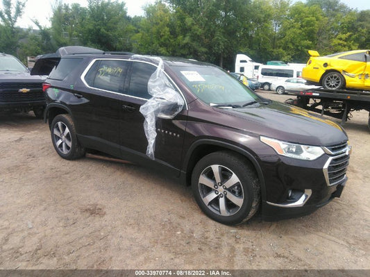 2021 CHEVROLET TRAVERSE LT LEATHER VIN: 1GNEVHKW7MJ246638