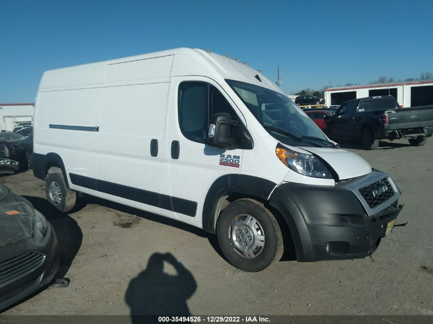 2022 RAM PROMASTER CARGO VAN VIN: 3C6LRVDGXNE103181