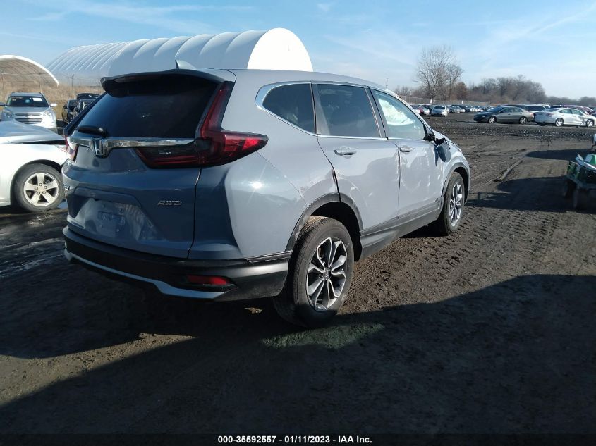 2021 HONDA CR-V EX-L VIN: 7FARW2H83ME010447