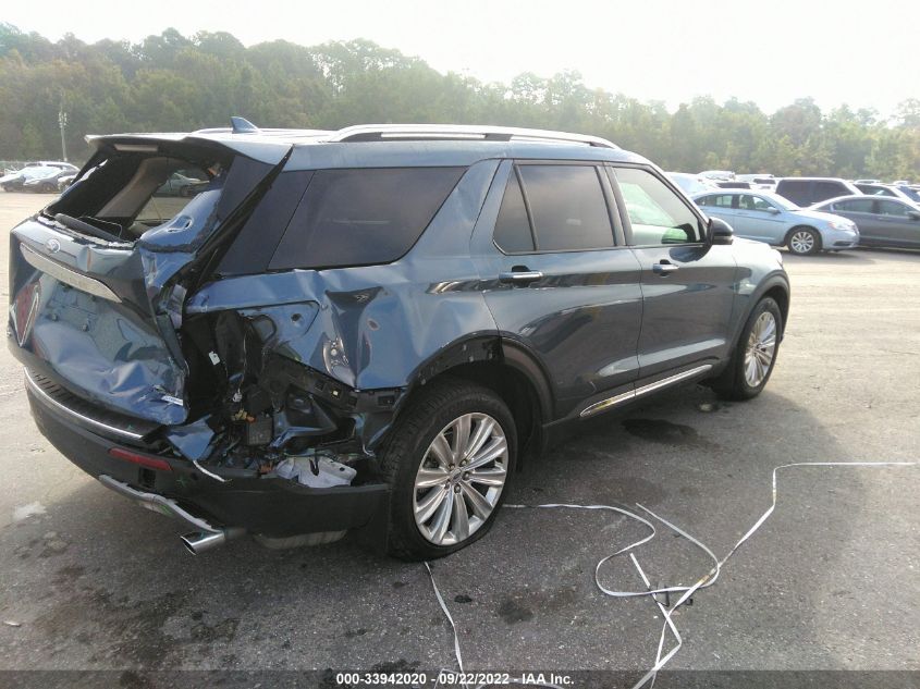 2020 FORD EXPLORER LIMITED VIN: 1FMSK7FH2LGC21020