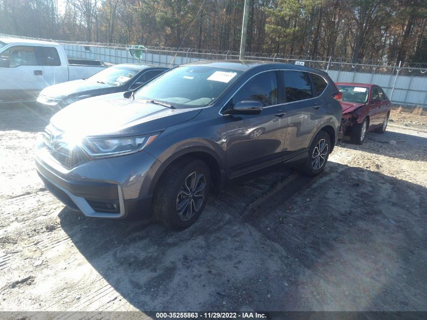 2021 HONDA CR-V EX-L VIN: 5J6RW1H81ML001159