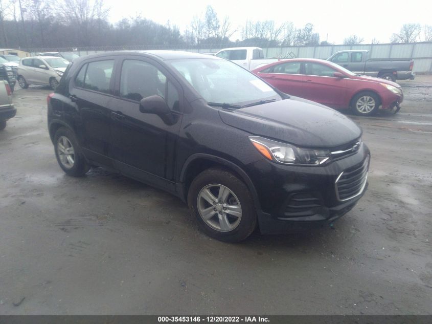 2020 CHEVROLET TRAX LS VIN: 3GNCJKSB0LL289450