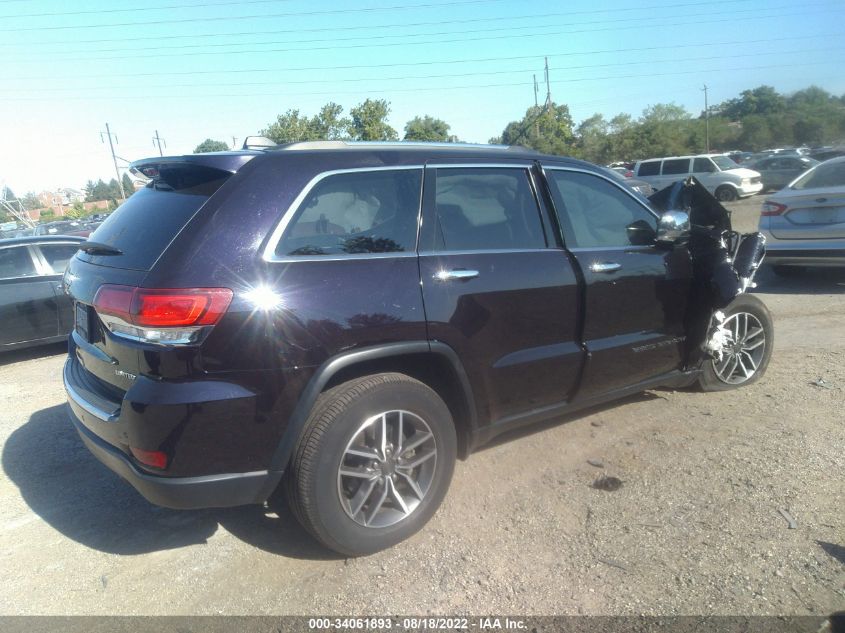 2021 JEEP GRAND CHEROKEE LIMITED VIN: 1C4RJFBG8MC592611