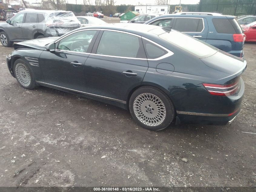 2022 GENESIS G80 2.5T VIN: KMTGB4SCXNU092470